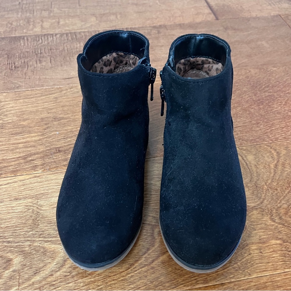 Toddler Girls Cat and Jack Opal Ankle Booties / Boots - 10 Toddler - Black - Picture 5 of 7